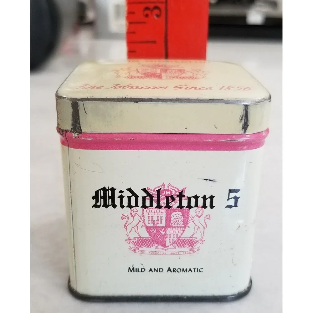 Vintage John Middleton Tobacco Tin – 1950s/70s, 2
